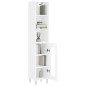 vidaXL Highboard Weiß 34,5x34x180 cm Holzwerkstoff vidaXL Highboard Weiß 34,5x34x180 cm Holzwerkstoff