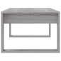 Couchtisch Grau Sonoma 102x50x35 cm Holzwerkstoff Couchtisch Grau Sonoma 102x50x35 cm Holzwerkstoff