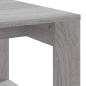Couchtisch Grau Sonoma 102x50x35 cm Holzwerkstoff Couchtisch Grau Sonoma 102x50x35 cm Holzwerkstoff