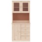 vidaXL Highboard ALTA 77x35x165 cm Massivholz Kiefer vidaXL Highboard ALTA 77x35x165 cm Massivholz Kiefer