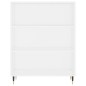 vidaXL Highboard Weiß 69,5x32,5x180 cm Holzwerkstoff vidaXL Highboard Weiß 69,5x32,5x180 cm Holzwerkstoff