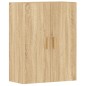 vidaXL Wandschränke 2 Stk. Sonoma-Eiche Holzwerkstoff vidaXL Wandschränke 2 Stk. Sonoma-Eiche Holzwerkstoff