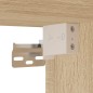 vidaXL Wandschränke 2 Stk. Sonoma-Eiche Holzwerkstoff vidaXL Wandschränke 2 Stk. Sonoma-Eiche Holzwerkstoff