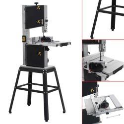 vidaXL Bandsäge mit Ständer Schnittbreite 245 mm