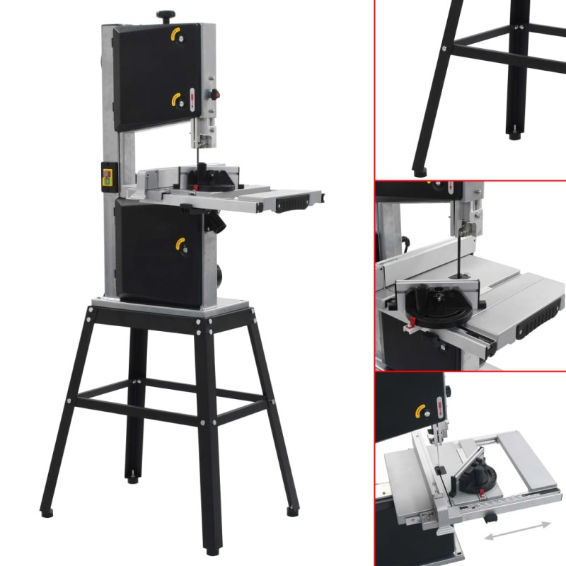 vidaXL Bandsäge mit Ständer Schnittbreite 245 mm vidaXL Bandsäge mit Ständer Schnittbreite 245 mm