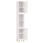 vidaXL Badschrank Hochglanz-Weiß 30x30x190 cm Holzwerkstoff vidaXL Badschrank Hochglanz-Weiß 30x30x190 cm Holzwerkstoff