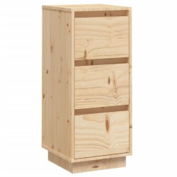 vidaXL Sideboard 32x34x75 cm Massivholz Kiefer