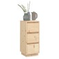 vidaXL Sideboard 32x34x75 cm Massivholz Kiefer vidaXL Sideboard 32x34x75 cm Massivholz Kiefer