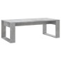Couchtisch Betongrau 102x50x35 cm Holzwerkstoff Couchtisch Betongrau 102x50x35 cm Holzwerkstoff