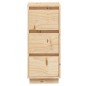 vidaXL Sideboard 32x34x75 cm Massivholz Kiefer vidaXL Sideboard 32x34x75 cm Massivholz Kiefer
