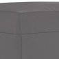 vidaXL 3-tlg. Sofagarnitur mit Kissen Grau Kunstleder vidaXL 3-tlg. Sofagarnitur mit Kissen Grau Kunstleder