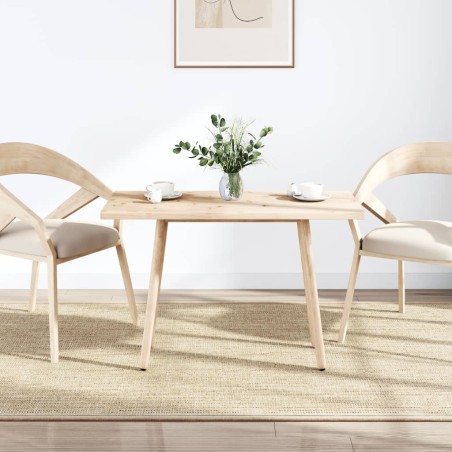 Tischplatte 100x60x2,5 cm Massivholz Kiefer Rechteckig