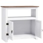 vidaXL TV-Schrank Mexiko-Stil Kiefernholz Weiß 80x43x78 cm vidaXL TV-Schrank Mexiko-Stil Kiefernholz Weiß 80x43x78 cm