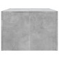 Couchtisch Betongrau 102x50x36 cm Holzwerkstoff Couchtisch Betongrau 102x50x36 cm Holzwerkstoff