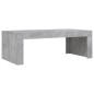 Couchtisch Betongrau 102x50x36 cm Holzwerkstoff Couchtisch Betongrau 102x50x36 cm Holzwerkstoff