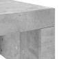 Couchtisch Betongrau 102x50x36 cm Holzwerkstoff Couchtisch Betongrau 102x50x36 cm Holzwerkstoff