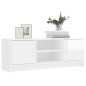 vidaXL TV-Schrank Hochglanz-Weiß 102x30x37,5 cm Holzwerkstoff vidaXL TV-Schrank Hochglanz-Weiß 102x30x37,5 cm Holzwerkstoff
