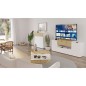 FMD TV-Schrank 182x33x70,2 cm Weiß und Artisan-Eiche FMD TV-Schrank 182x33x70,2 cm Weiß und Artisan-Eiche