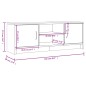 vidaXL TV-Schrank Hochglanz-Weiß 102x30x37,5 cm Holzwerkstoff vidaXL TV-Schrank Hochglanz-Weiß 102x30x37,5 cm Holzwerkstoff