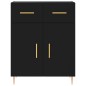 vidaXL Highboard Schwarz 69,5x34x180 cm Holzwerkstoff vidaXL Highboard Schwarz 69,5x34x180 cm Holzwerkstoff