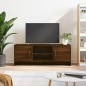 vidaXL TV-Schrank Braun Eichen-Optik 102x30x37,5 cm Holzwerkstoff vidaXL TV-Schrank Braun Eichen-Optik 102x30x37,5 cm Holzwerkstoff