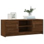 vidaXL TV-Schrank Braun Eichen-Optik 102x30x37,5 cm Holzwerkstoff vidaXL TV-Schrank Braun Eichen-Optik 102x30x37,5 cm Holzwerkstoff