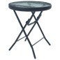 vidaXL 3-tlg. Bistro-Set Cremeweiß Stahl vidaXL 3-tlg. Bistro-Set Cremeweiß Stahl