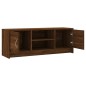 vidaXL TV-Schrank Braun Eichen-Optik 102x30x37,5 cm Holzwerkstoff vidaXL TV-Schrank Braun Eichen-Optik 102x30x37,5 cm Holzwerkstoff