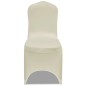 vidaXL Stretch-Stuhlhussen Creme 18 Stk. vidaXL Stretch-Stuhlhussen Creme 18 Stk.