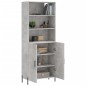 vidaXL Highboard Betongrau 69,5x34x180 cm Holzwerkstoff vidaXL Highboard Betongrau 69,5x34x180 cm Holzwerkstoff
