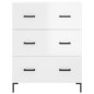 vidaXL Highboard Hochglanz-Weiß 69,5x34x180 cm Holzwerkstoff vidaXL Highboard Hochglanz-Weiß 69,5x34x180 cm Holzwerkstoff
