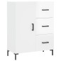 vidaXL Highboard Hochglanz-Weiß 69,5x34x180 cm Holzwerkstoff vidaXL Highboard Hochglanz-Weiß 69,5x34x180 cm Holzwerkstoff