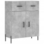 vidaXL Highboard Betongrau 69,5x34x180 cm Holzwerkstoff vidaXL Highboard Betongrau 69,5x34x180 cm Holzwerkstoff