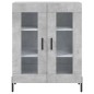 vidaXL Highboard Betongrau 69,5x34x180 cm Holzwerkstoff vidaXL Highboard Betongrau 69,5x34x180 cm Holzwerkstoff