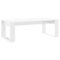 Couchtisch Hochglanz-Weiß 102x50x35 cm Holzwerkstoff Couchtisch Hochglanz-Weiß 102x50x35 cm Holzwerkstoff