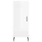 vidaXL Highboard Hochglanz-Weiß 34,5x34x180 cm Holzwerkstoff vidaXL Highboard Hochglanz-Weiß 34,5x34x180 cm Holzwerkstoff