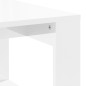 Couchtisch Hochglanz-Weiß 102x50x35 cm Holzwerkstoff Couchtisch Hochglanz-Weiß 102x50x35 cm Holzwerkstoff