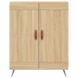 vidaXL Highboard Sonoma-Eiche 69,5x34x180 cm Holzwerkstoff vidaXL Highboard Sonoma-Eiche 69,5x34x180 cm Holzwerkstoff
