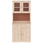vidaXL Highboard ALTA 77x35x165 cm Massivholz Kiefer vidaXL Highboard ALTA 77x35x165 cm Massivholz Kiefer