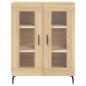 vidaXL Highboard Sonoma-Eiche 69,5x34x180 cm Holzwerkstoff vidaXL Highboard Sonoma-Eiche 69,5x34x180 cm Holzwerkstoff
