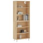 vidaXL Highboard Sonoma-Eiche 69,5x32,5x180 cm Holzwerkstoff vidaXL Highboard Sonoma-Eiche 69,5x32,5x180 cm Holzwerkstoff