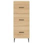 vidaXL Highboard Sonoma-Eiche 34,5x34x180 cm Holzwerkstoff vidaXL Highboard Sonoma-Eiche 34,5x34x180 cm Holzwerkstoff