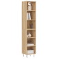 vidaXL Highboard Sonoma-Eiche 34,5x32,5x180 cm Holzwerkstoff vidaXL Highboard Sonoma-Eiche 34,5x32,5x180 cm Holzwerkstoff