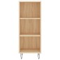 vidaXL Highboard Sonoma-Eiche 34,5x32,5x180 cm Holzwerkstoff vidaXL Highboard Sonoma-Eiche 34,5x32,5x180 cm Holzwerkstoff