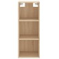 vidaXL Highboard Sonoma-Eiche 34,5x32,5x180 cm Holzwerkstoff vidaXL Highboard Sonoma-Eiche 34,5x32,5x180 cm Holzwerkstoff