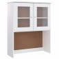 vidaXL Highboard ALTA Weiß 77x35x188 cm Massivholz Kiefer vidaXL Highboard ALTA Weiß 77x35x188 cm Massivholz Kiefer