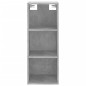 vidaXL Highboard Betongrau 34,5x34x180 cm Holzwerkstoff vidaXL Highboard Betongrau 34,5x34x180 cm Holzwerkstoff
