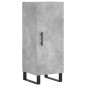 vidaXL Highboard Betongrau 34,5x34x180 cm Holzwerkstoff vidaXL Highboard Betongrau 34,5x34x180 cm Holzwerkstoff
