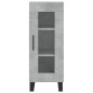 vidaXL Highboard Betongrau 34,5x34x180 cm Holzwerkstoff vidaXL Highboard Betongrau 34,5x34x180 cm Holzwerkstoff