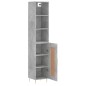 vidaXL Highboard Betongrau 34,5x34x180 cm Holzwerkstoff vidaXL Highboard Betongrau 34,5x34x180 cm Holzwerkstoff